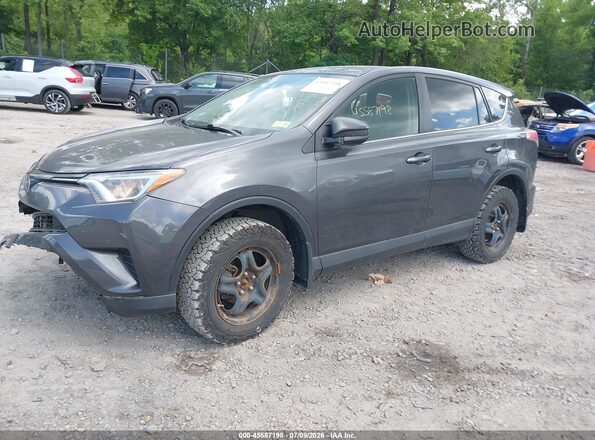 JTMBFREV0JJ200355 2018 TOYOTA RAV4 Gray Առջևի ձախ երեք քառորդ տեսարան
