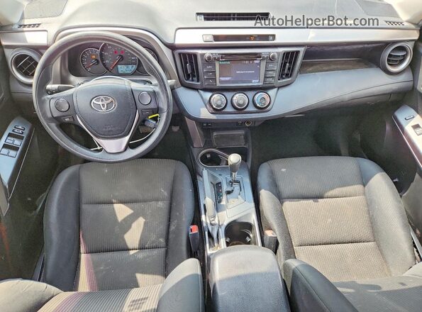 JTMBFREV1GJ085080 2016 TOYOTA RAV4 Gray Вид панелі приладів