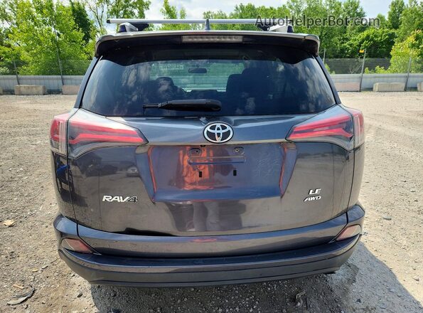 JTMBFREV1GJ085080 2016 TOYOTA RAV4 Gray Вид ззаду