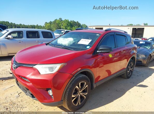 JTMBFREV1GJ096614 2016 TOYOTA RAV4 Красный Передняя левая четверть