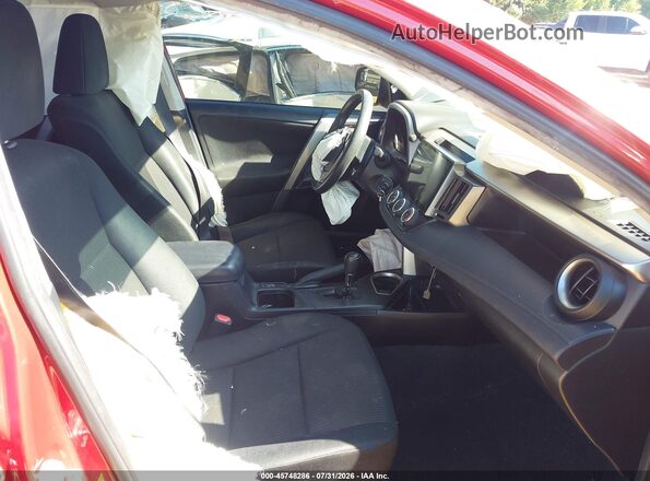 JTMBFREV1GJ096614 2016 TOYOTA RAV4 Красный Вид салона спереди