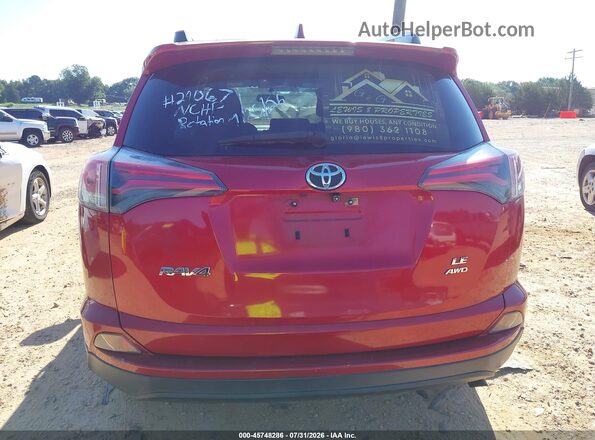 JTMBFREV1GJ096614 2016 TOYOTA RAV4 Красный 