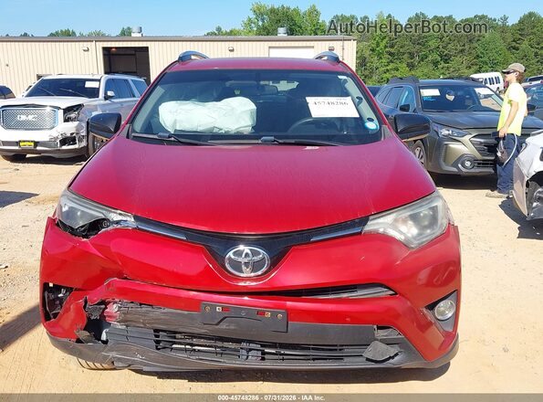JTMBFREV1GJ096614 2016 TOYOTA RAV4 Красный Вид щитка приборов