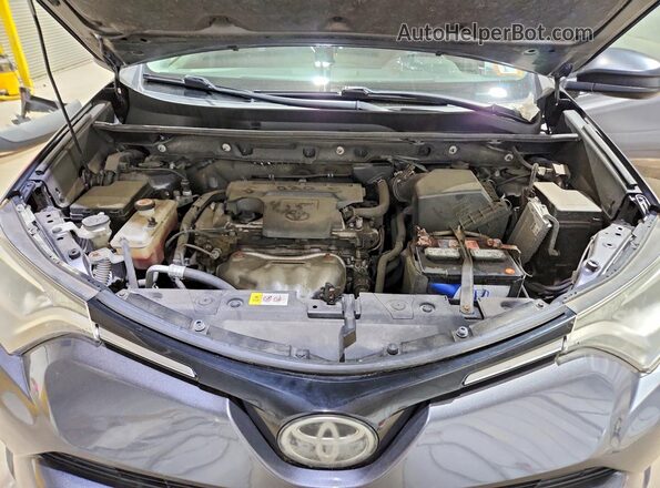 JTMBFREV1HJ115485 2017 TOYOTA RAV4 Gray Շարժիչի բաժամունքի տեսք