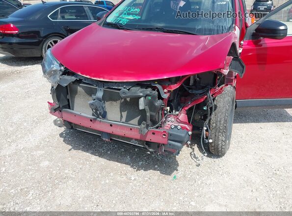 JTMBFREV1HJ127653 2017 TOYOTA RAV4 Red Vista frontal