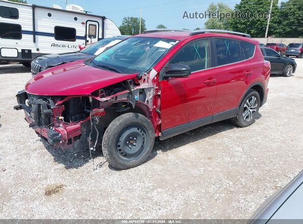 JTMBFREV1HJ127653 2017 TOYOTA RAV4 Red Vista tres cuartos delantera izquierda