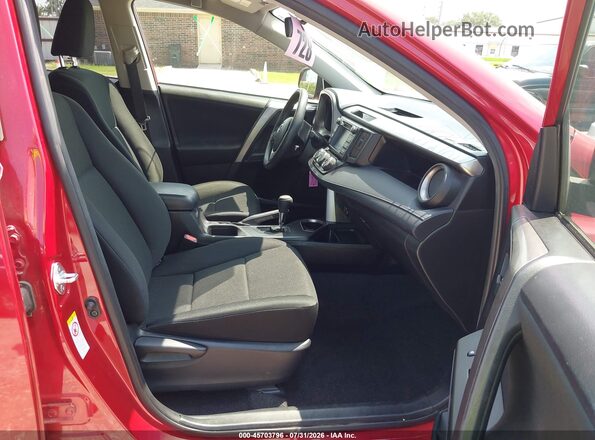 JTMBFREV1HJ127653 2017 TOYOTA RAV4 Red Vista interior delantera