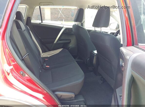 JTMBFREV1HJ127653 2017 TOYOTA RAV4 Red Vista de la etiqueta del VIN