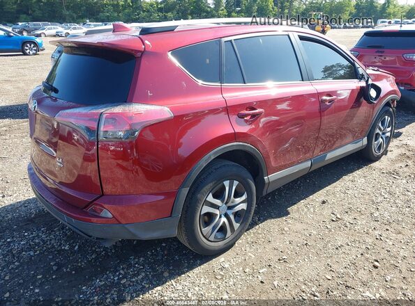 JTMBFREV1JD233539 2018 TOYOTA RAV4 Red უკანა მარჯვენა