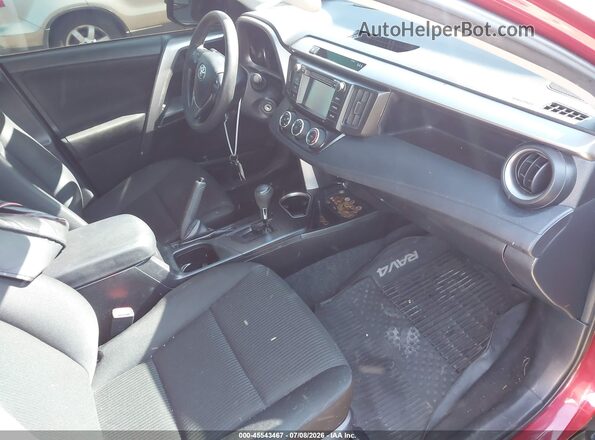 JTMBFREV1JD233539 2018 TOYOTA RAV4 Red წინა სალონის ხედი