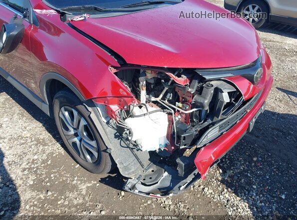 JTMBFREV1JD233539 2018 TOYOTA RAV4 Red წინა ხედი