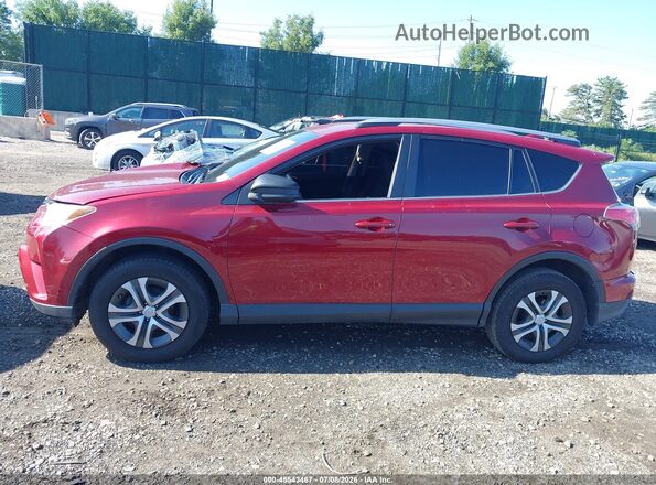 JTMBFREV1JD233539 2018 TOYOTA RAV4 Red სალონის 360-გრადუსიანი ხედი