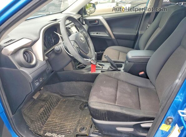 JTMBFREV1JJ721343 2018 TOYOTA RAV4 Blue Vista interior delantera