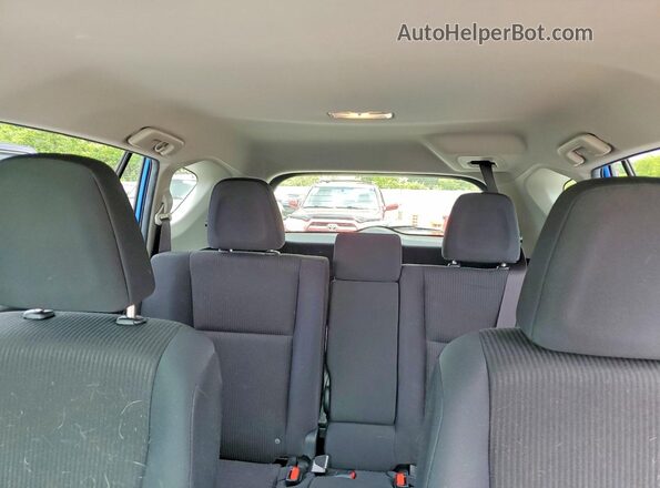 JTMBFREV1JJ721343 2018 TOYOTA RAV4 Blue Vista de los asientos traseros