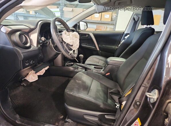 JTMBFREV1JJ735355 2018 TOYOTA RAV4 Charcoal წინა სალონის ხედი