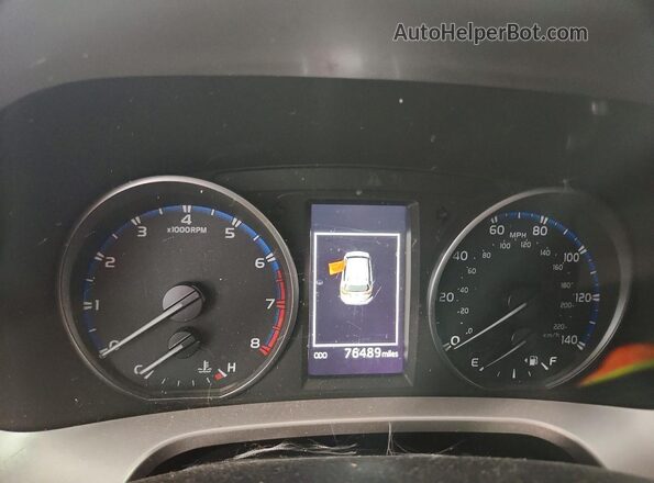JTMBFREV1JJ735355 2018 TOYOTA RAV4 Charcoal ხელსაწყოთა პანელის ხედი