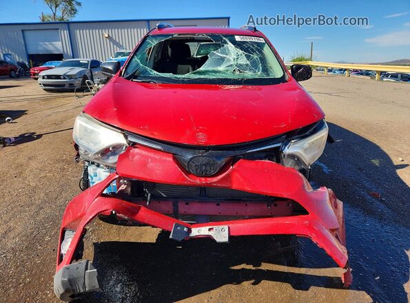 JTMBFREV2GJ087095 2016 TOYOTA RAV4 Red Widok z przodu
