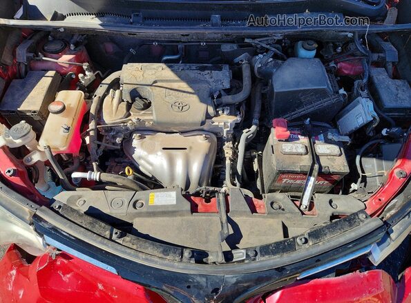 JTMBFREV2GJ087095 2016 TOYOTA RAV4 Red Widok komory silnika
