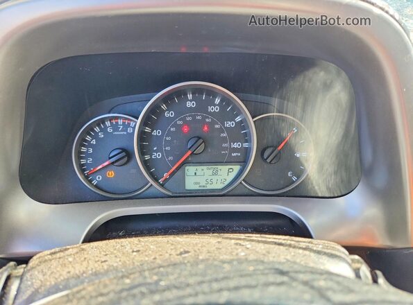 JTMBFREV2GJ087095 2016 TOYOTA RAV4 Red Widok zestawu wskaźników