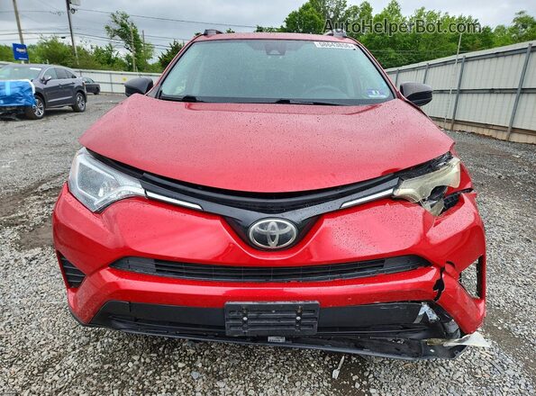 JTMBFREV2HJ158328 2017 TOYOTA RAV4 Red წინა ხედი
