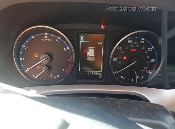 JTMBFREV2JJ208179 2018 TOYOTA RAV4 Белый Вид щитка приборов