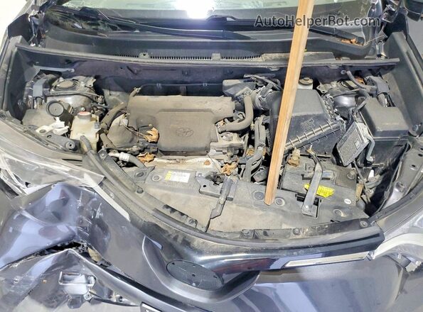 JTMBFREV3GJ093245 2016 TOYOTA RAV4 Gray ძრავის განყოფილების ხედი