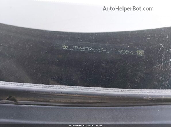 JTMBFREV3HJ119084 2017 TOYOTA RAV4 Gray 