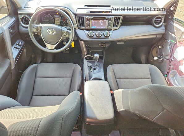 JTMBFREV3JJ209793 2018 TOYOTA RAV4 Gray Առջևի վահանակի տեսք