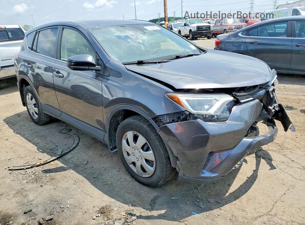 JTMBFREV3JJ216517 2018 TOYOTA RAV4 Серый Передняя правая четверть