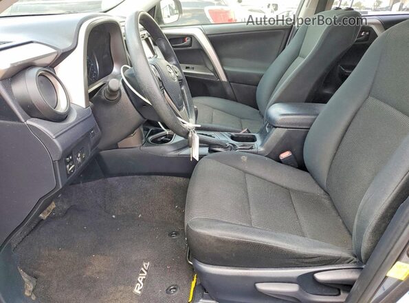 JTMBFREV3JJ216517 2018 TOYOTA RAV4 Серый Вид салона спереди