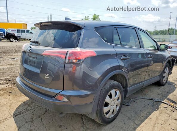 JTMBFREV3JJ216517 2018 TOYOTA RAV4 Серый Задняя правая четверть