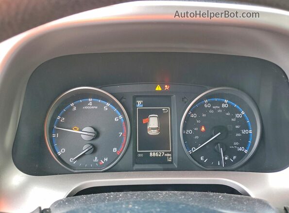JTMBFREV3JJ216517 2018 TOYOTA RAV4 Серый Вид щитка приборов
