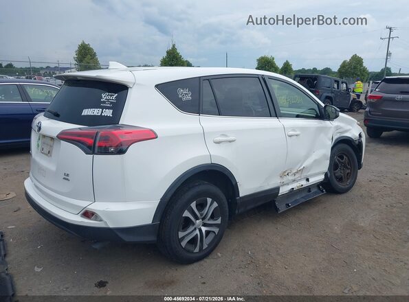 JTMBFREV3JJ246729 2018 TOYOTA RAV4 White უკანა მარჯვენა