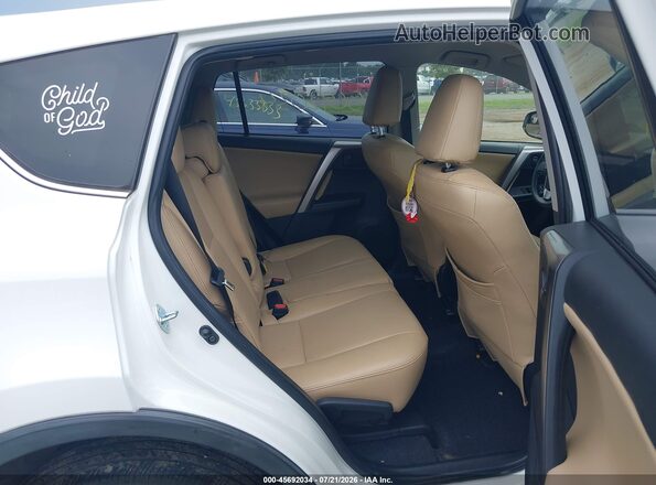 JTMBFREV3JJ246729 2018 TOYOTA RAV4 White VIN კოდის სტიკერის ხედი