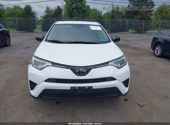 JTMBFREV3JJ246729 2018 TOYOTA RAV4 White ხელსაწყოთა პანელის ხედი