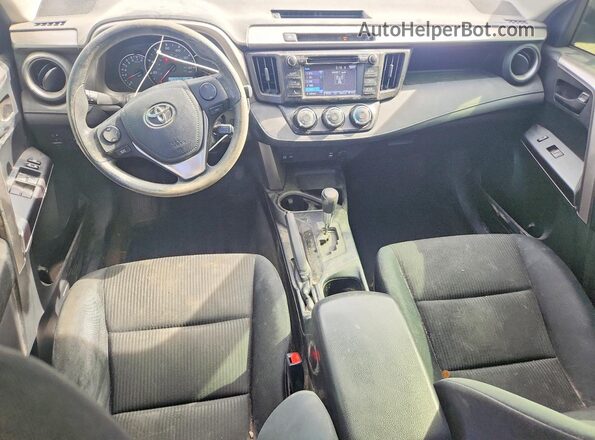 JTMBFREV4GJ091259 2016 TOYOTA RAV4 Blue Dashboard view