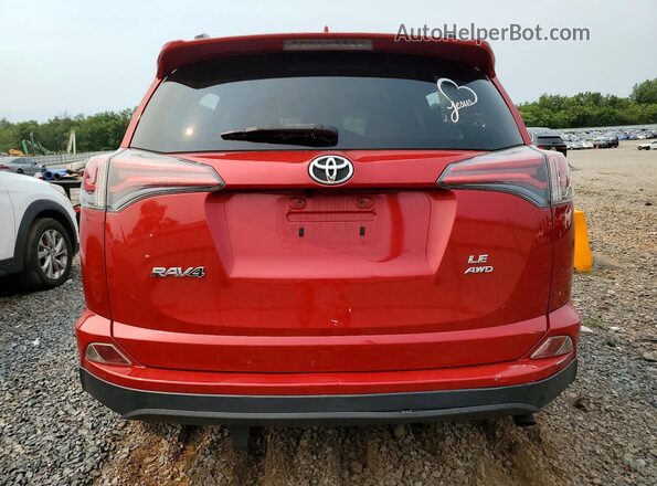 JTMBFREV4HJ115397 2017 TOYOTA RAV4 Maroon Vista trasera