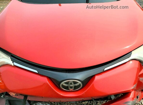 JTMBFREV4HJ115397 2017 TOYOTA RAV4 Maroon Vista del compartimento del motor