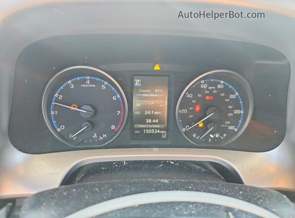 JTMBFREV4HJ119126 2017 TOYOTA RAV4 Синий Вид щитка приборов