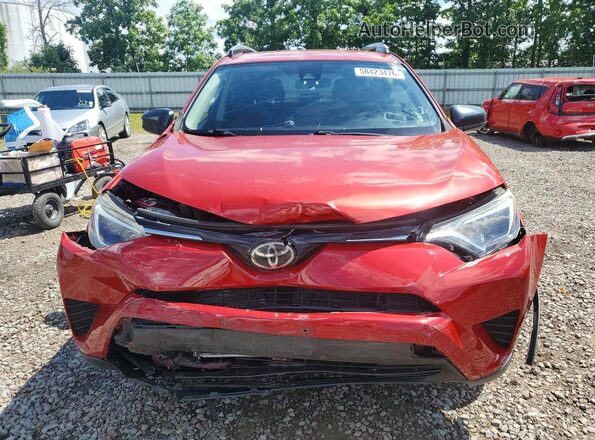 JTMBFREV4HJ126870 2017 TOYOTA RAV4 Red Widok z przodu