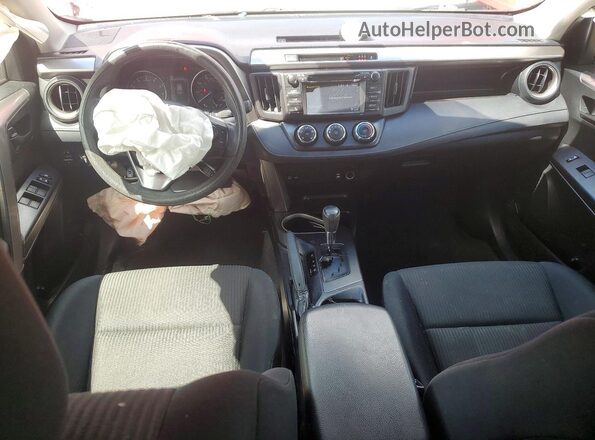JTMBFREV4HJ126870 2017 TOYOTA RAV4 Red Widok deski rozdzielczej