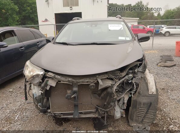 JTMBFREV4HJ131034 2017 TOYOTA RAV4 Black Вид щитка приладів