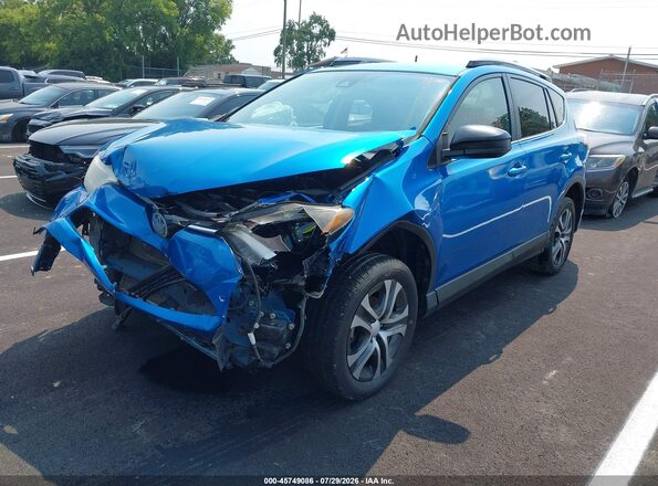 JTMBFREV4HJ131809 2017 TOYOTA RAV4 Blue Przód lewy