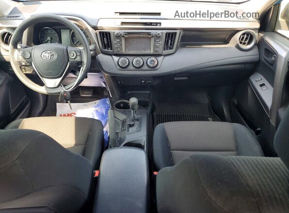 JTMBFREV4HJ156984 2017 TOYOTA RAV4 Blue წინა პანელის ხედი