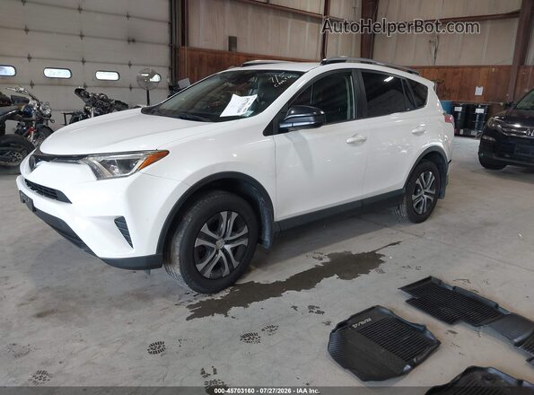 JTMBFREV4JJ723118 2018 TOYOTA RAV4 White Առջևի ձախ երեք քառորդ տեսարան