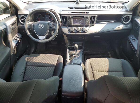 JTMBFREV4JJ747645 2018 TOYOTA RAV4 Blue Вид панелі приладів
