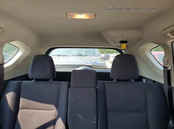 JTMBFREV4JJ747645 2018 TOYOTA RAV4 Blue Вид задніх сидінь