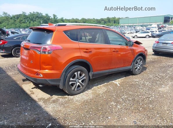 JTMBFREV5GD196679 2016 TOYOTA RAV4 Оранжевый Задняя правая четверть