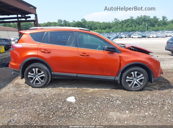 JTMBFREV5GD196679 2016 TOYOTA RAV4 Оранжевый Вид задней части салона
