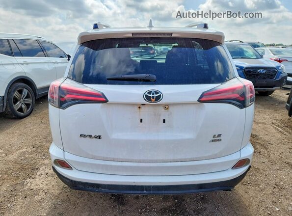 JTMBFREV5GJ058092 2016 TOYOTA RAV4 White Widok z tyłu